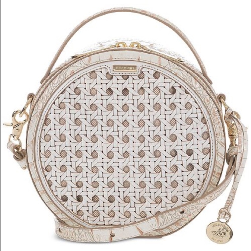 Brahmin Lane Canvas Lima Circle Crossbody